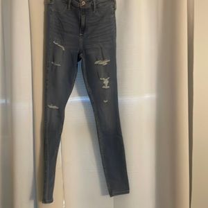 Hollister high-waisted jeggings